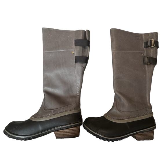 NEW SOREL SLIMPACK TALL II EQUESTRIAN Riding Rain Boot Women, Sz - Picture 3 of 13